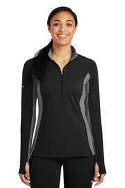 Sport-Tek® Women's Sport-Wick® Stretch Contrast 1/4-Zip Pullover LST854