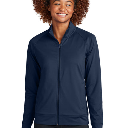 Sport-Tek ®  Women's Sport-Wick ®  Stretch Full-Zip Cadet Jacket LST857