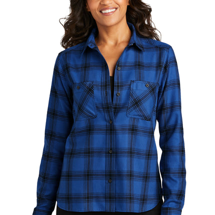 Port Authority ®  Women's Plaid Flannel Shirt LW669