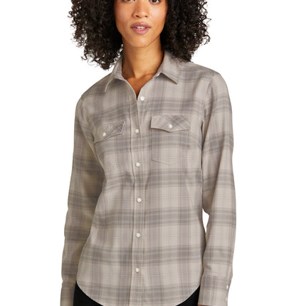 Port Authority ®  Women's Long Sleeve Ombre Plaid Shirt LW672