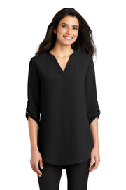 Port Authority® Women's 3/4-Sleeve Tunic Blouse LW701