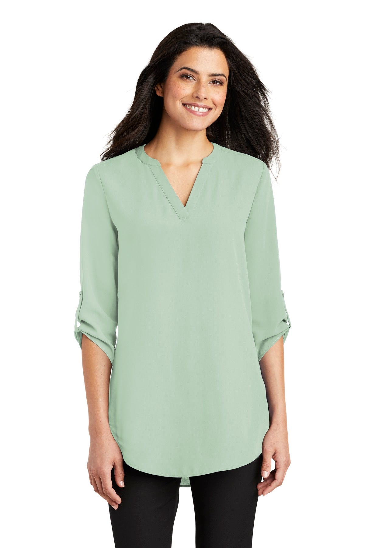 Port Authority® Women's 3/4-Sleeve Tunic Blouse LW701