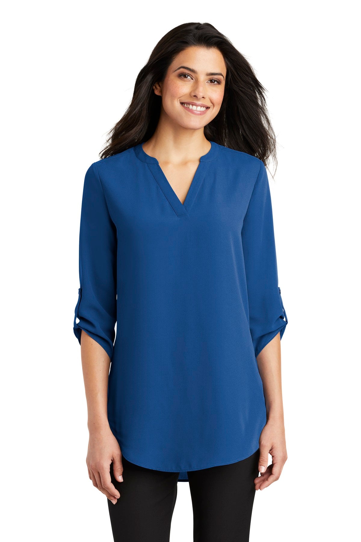 Port Authority® Women's 3/4-Sleeve Tunic Blouse LW701