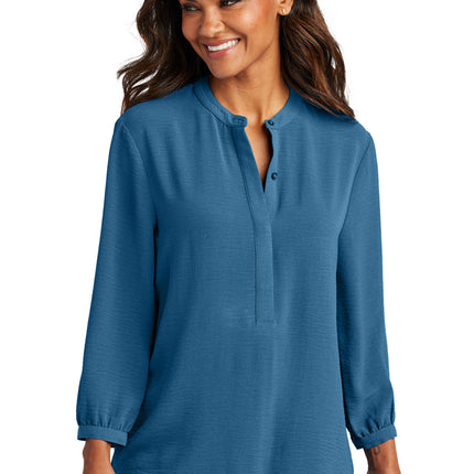 Port Authority ®  Women's 3/4-Sleeve Textured Crepe Tunic LW713