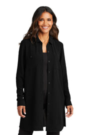 Port Authority® Women's Textured Crepe Long Tunic LW715