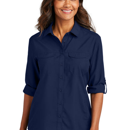 Port Authority ®  Women's Long Sleeve UV Daybreak Shirt LW960