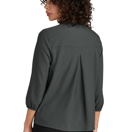 Mercer+Mettle ®  Women's Stretch Crepe 3/4-Sleeve Blouse MM2011