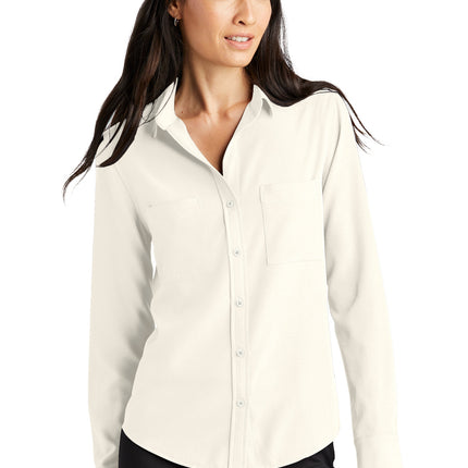 Mercer+Mettle ®  Women's Stretch Crepe Long Sleeve Camp MM2013