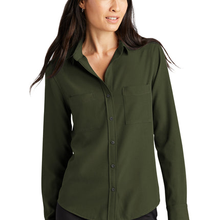 Mercer+Mettle ®  Women's Stretch Crepe Long Sleeve Camp MM2013