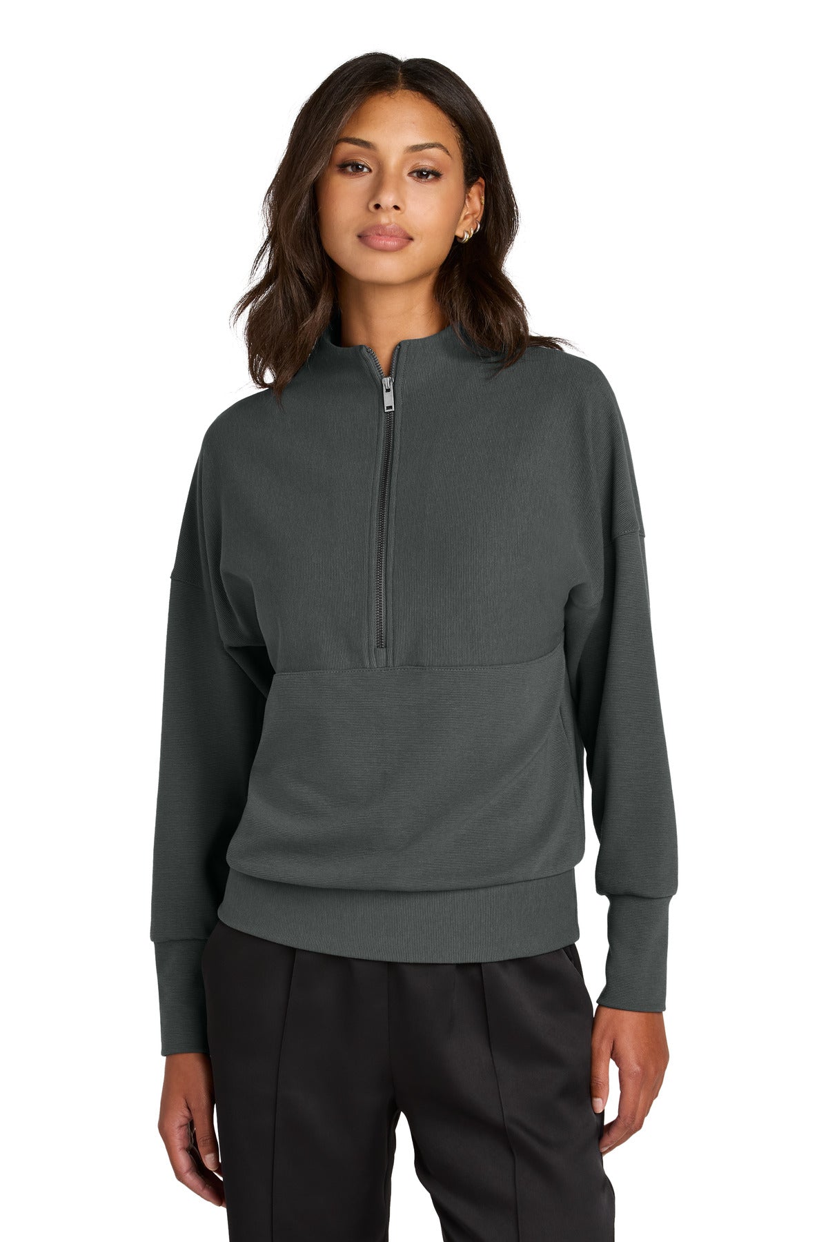 Mercer+Mettle® Women's Linear Texture 1/4-Zip MM3041