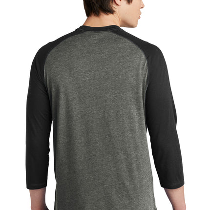 New Era  ®  Heritage Blend 3/4-Sleeve Baseball Raglan Tee. NEA104