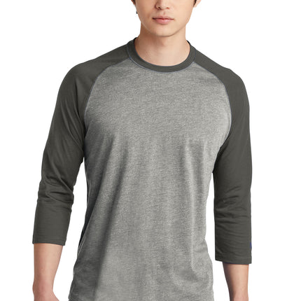New Era  ®  Heritage Blend 3/4-Sleeve Baseball Raglan Tee. NEA104