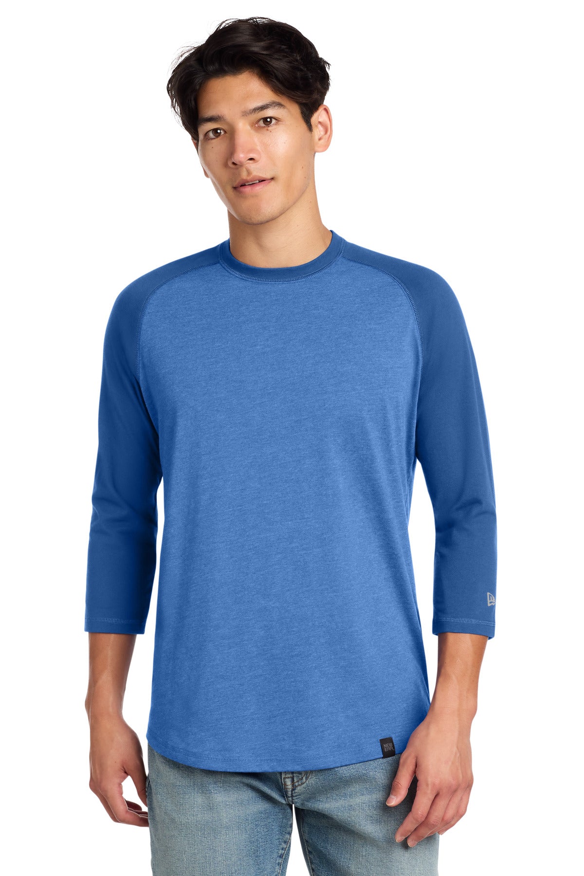New Era ® Heritage Blend 3/4-Sleeve Baseball Raglan Tee NEA104