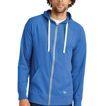 New Era  ®  Sueded Cotton Blend Full-Zip Hoodie. NEA122