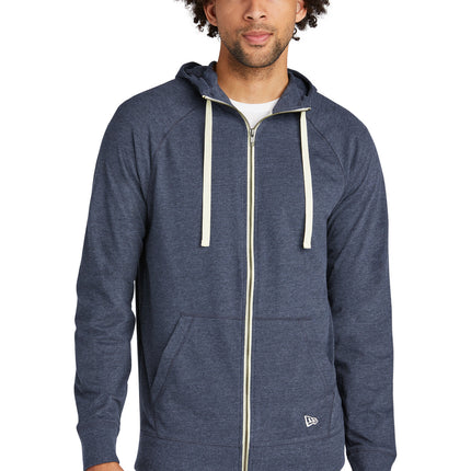 New Era  ®  Sueded Cotton Blend Full-Zip Hoodie. NEA122
