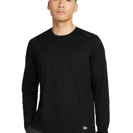 New Era  ®  Series Performance Long Sleeve Crew Tee. NEA201