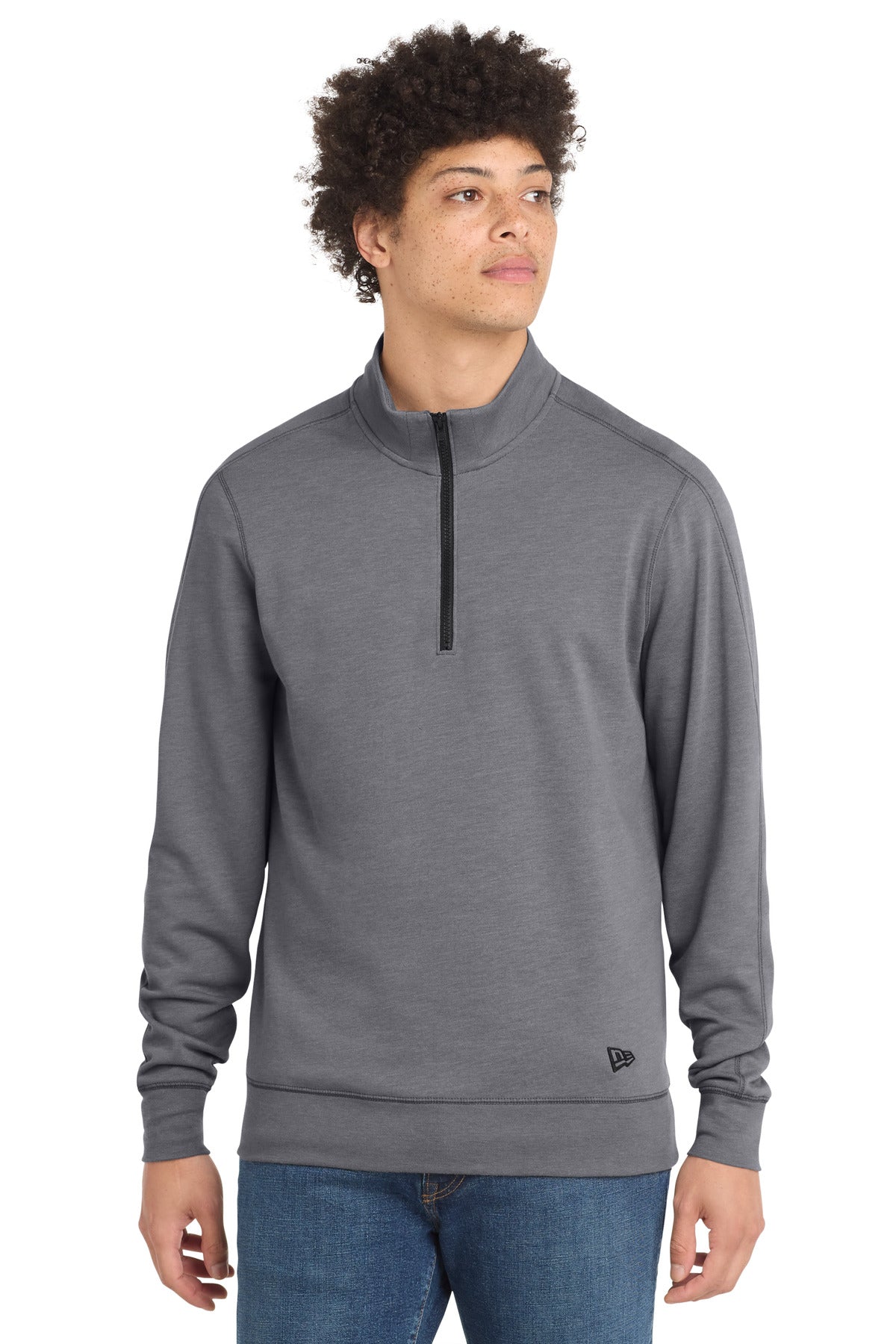 New Era ® Tri-Blend Fleece 1/4-Zip Pullover NEA512