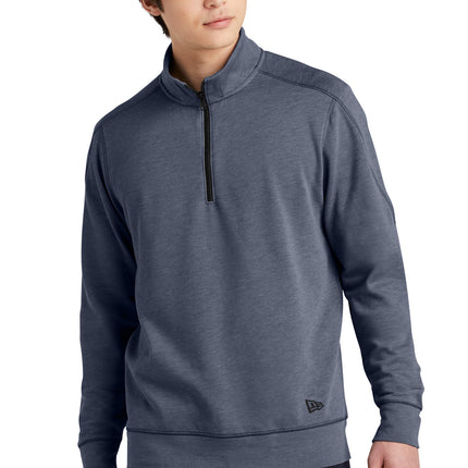 New Era  ®  Tri-Blend Fleece 1/4-Zip Pullover. NEA512