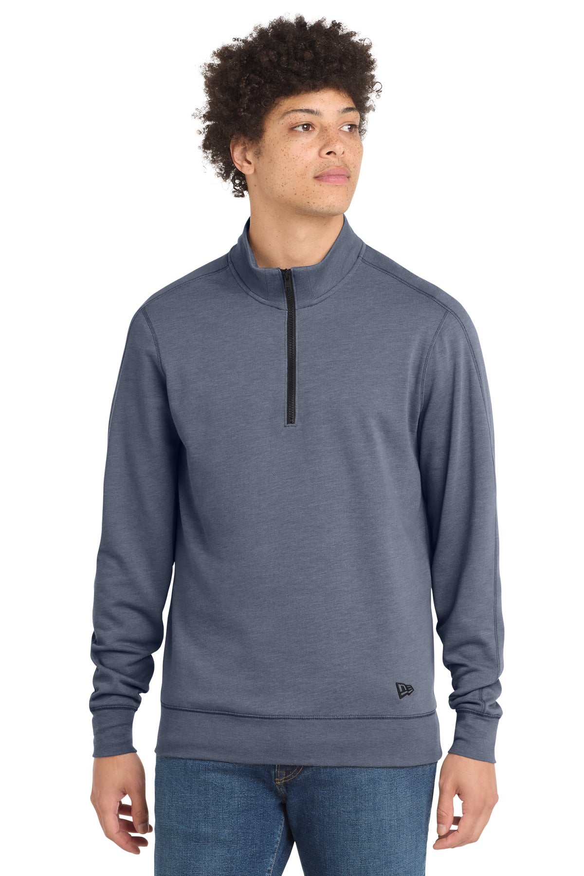 New Era ® Tri-Blend Fleece 1/4-Zip Pullover NEA512