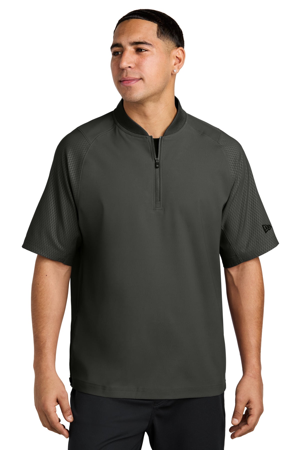 New Era ® Cage Short Sleeve 1/4-Zip Jacket NEA600
