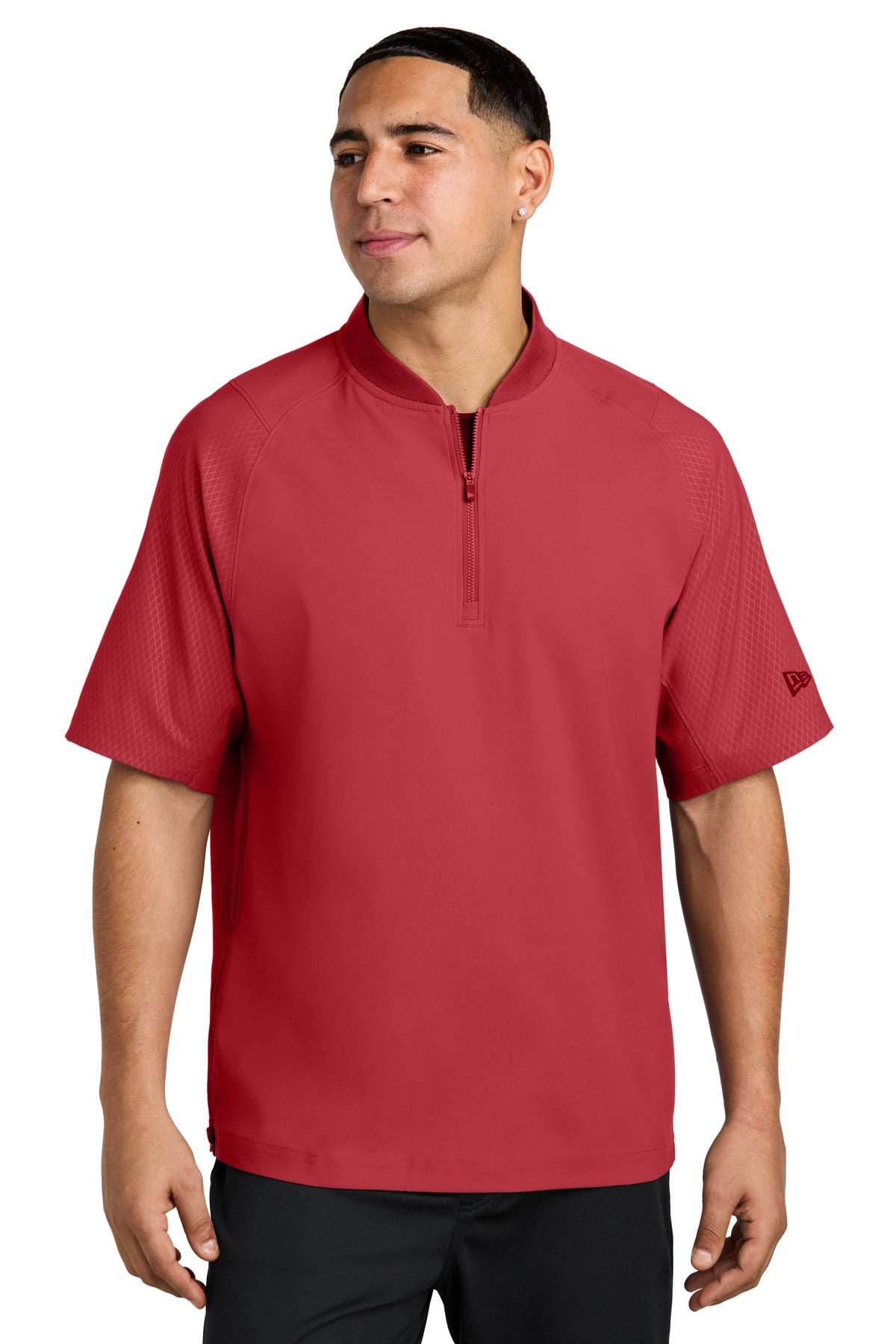 New Era ® Cage Short Sleeve 1/4-Zip Jacket NEA600
