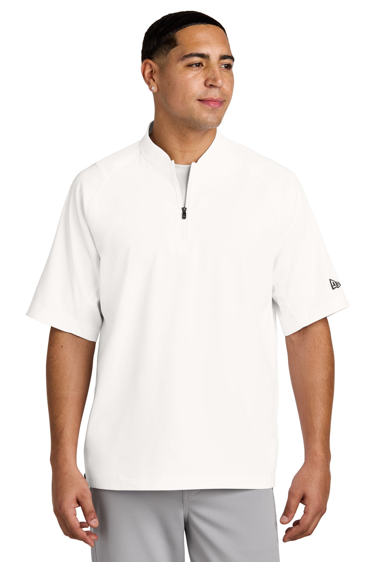 New Era ® Cage Short Sleeve 1/4-Zip Jacket NEA600