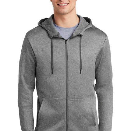 Nike Therma-FIT Full-Zip Fleece Hoodie. NKAH6259