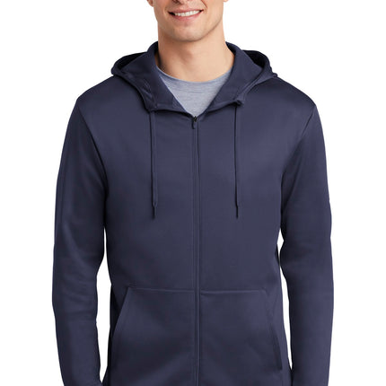 Nike Therma-FIT Full-Zip Fleece Hoodie. NKAH6259