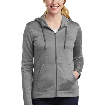 Nike Women's Therma-FIT Full-Zip Fleece Hoodie. NKAH6264