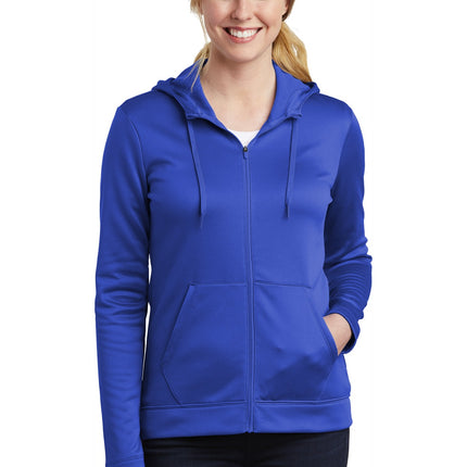 Nike Women's Therma-FIT Full-Zip Fleece Hoodie. NKAH6264