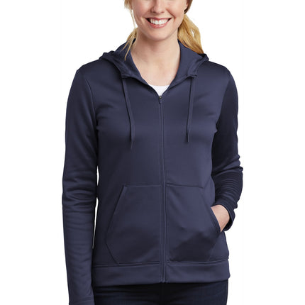 Nike Women's Therma-FIT Full-Zip Fleece Hoodie. NKAH6264