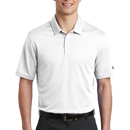 Nike Dri-FIT Hex Textured Polo. NKAH6266