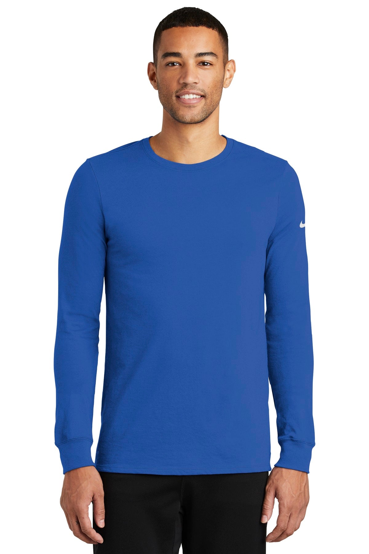 Nike Dri-FIT Cotton/Poly Long Sleeve Tee NKBQ5230