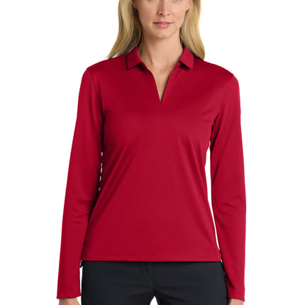 Nike Women's Dri-FIT Micro Pique 2.0 Long Sleeve Polo NKDC2105