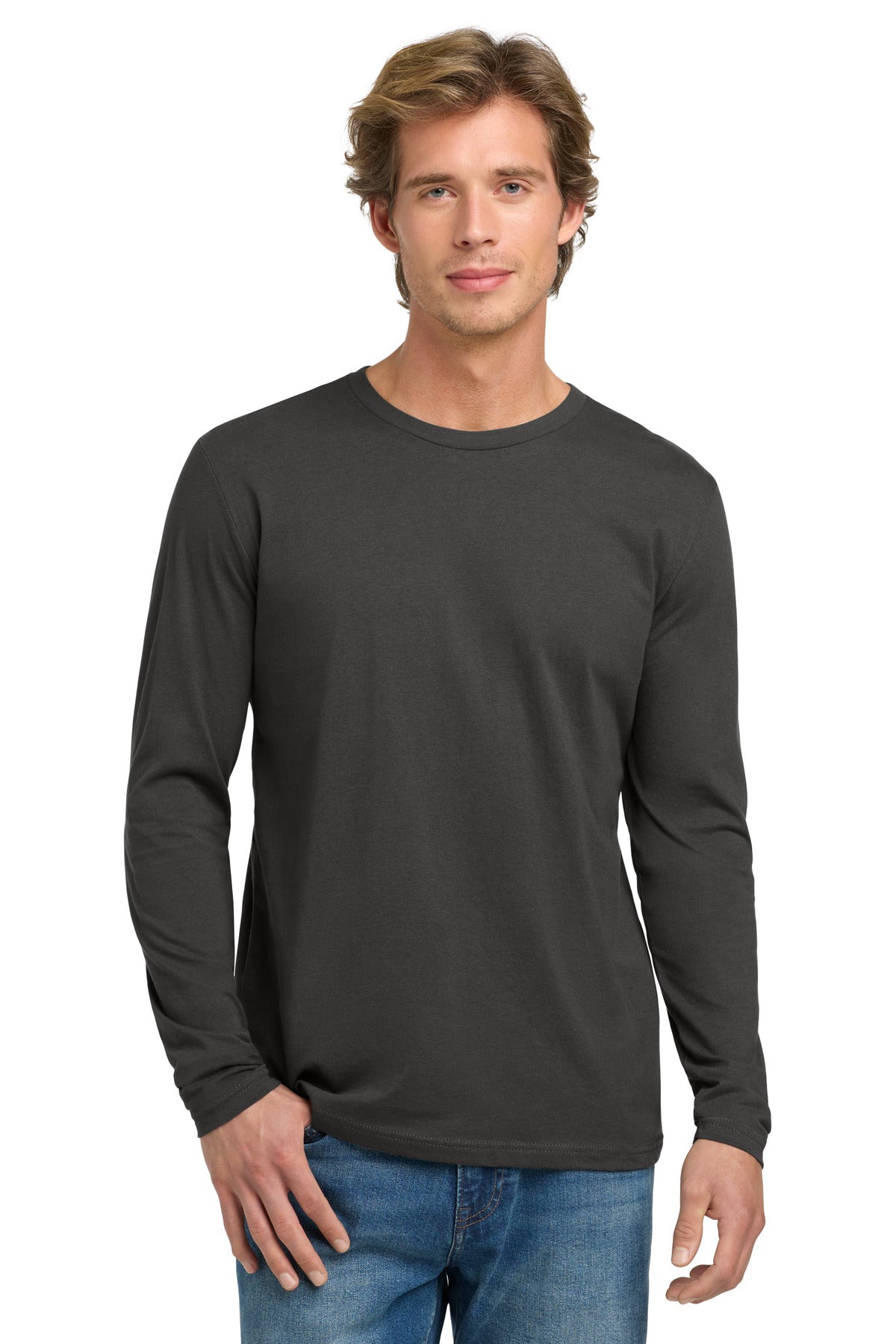 Next Level Apparel® Cotton Long Sleeve Tee NL3601