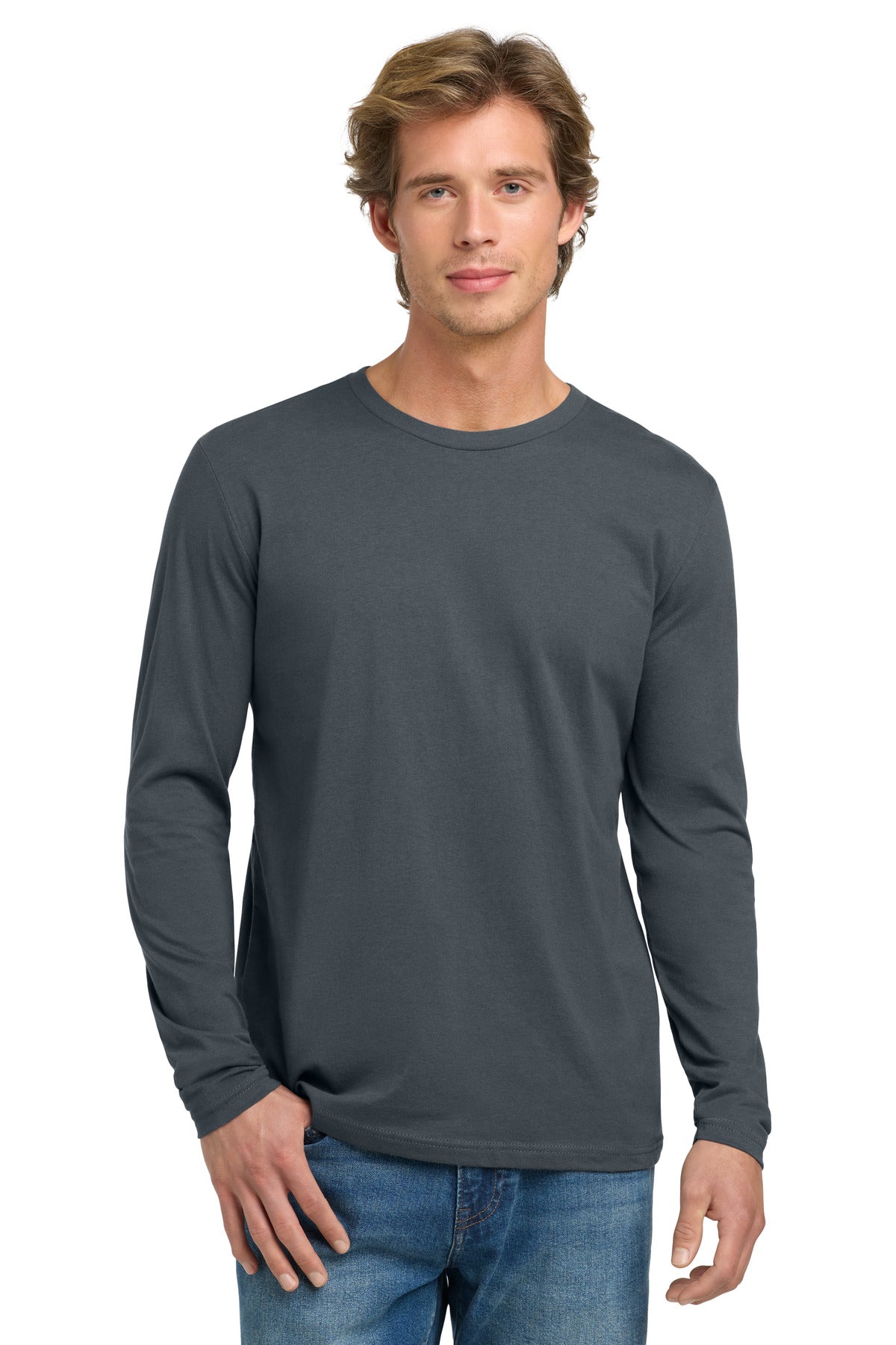 Next Level Apparel® Cotton Long Sleeve Tee NL3601