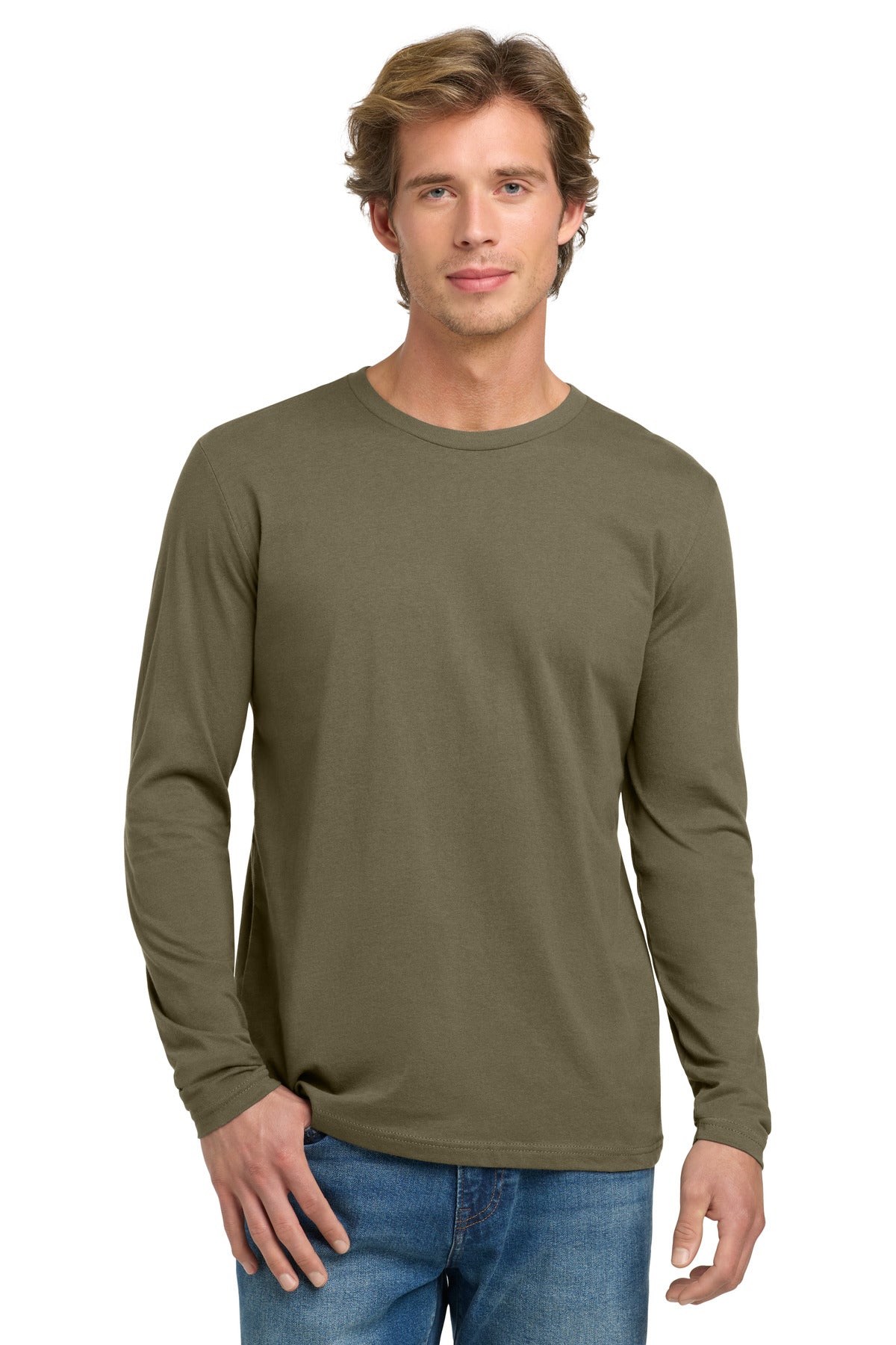 Next Level Apparel® Cotton Long Sleeve Tee NL3601