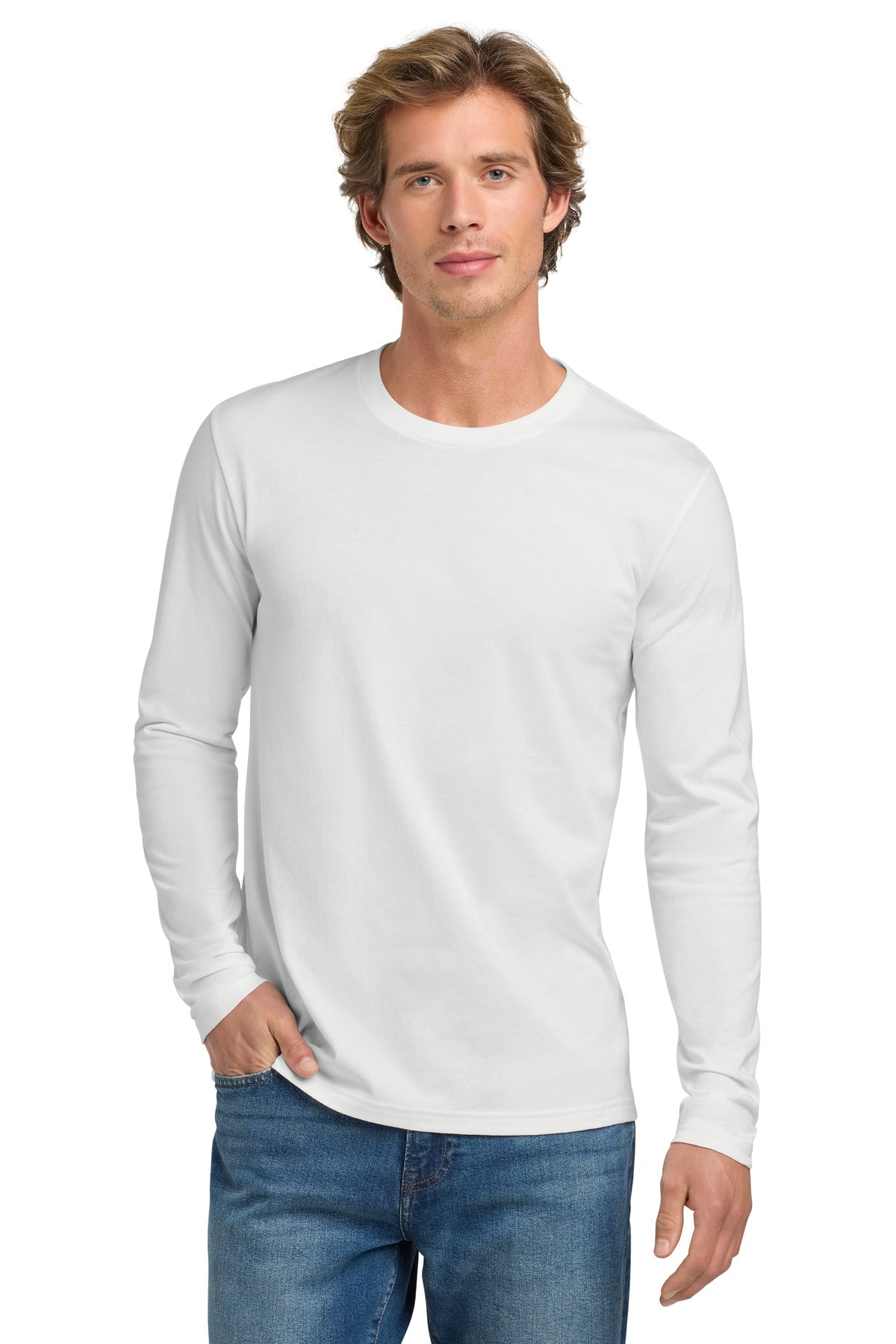 Next Level Apparel® Cotton Long Sleeve Tee NL3601