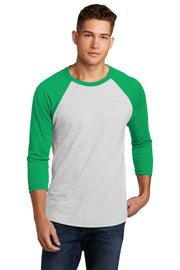 Next Level Apparel®   Adult Tri-Blend 3/4-Sleeve Raglan Tee NL6051