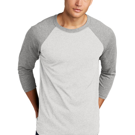 Next Level Apparel ®    Unisex Tri-Blend 3/4-Sleeve Raglan Tee. NL6051