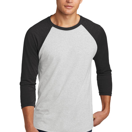 Next Level Apparel ®    Unisex Tri-Blend 3/4-Sleeve Raglan Tee. NL6051