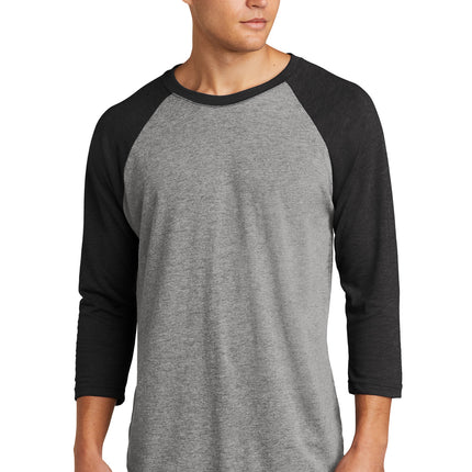 Next Level Apparel ®    Unisex Tri-Blend 3/4-Sleeve Raglan Tee. NL6051