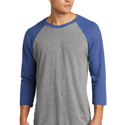 Next Level Apparel ®    Unisex Tri-Blend 3/4-Sleeve Raglan Tee. NL6051