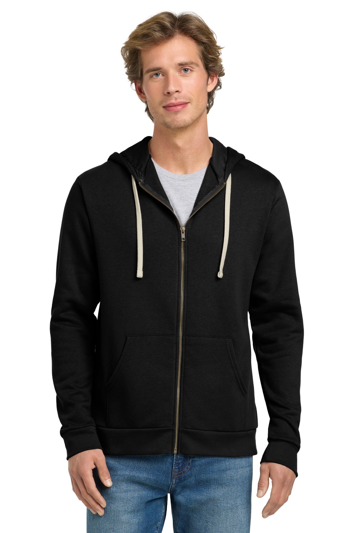 Next Level Apparel® Adult Santa Barbara Zip Hoodie NL9602