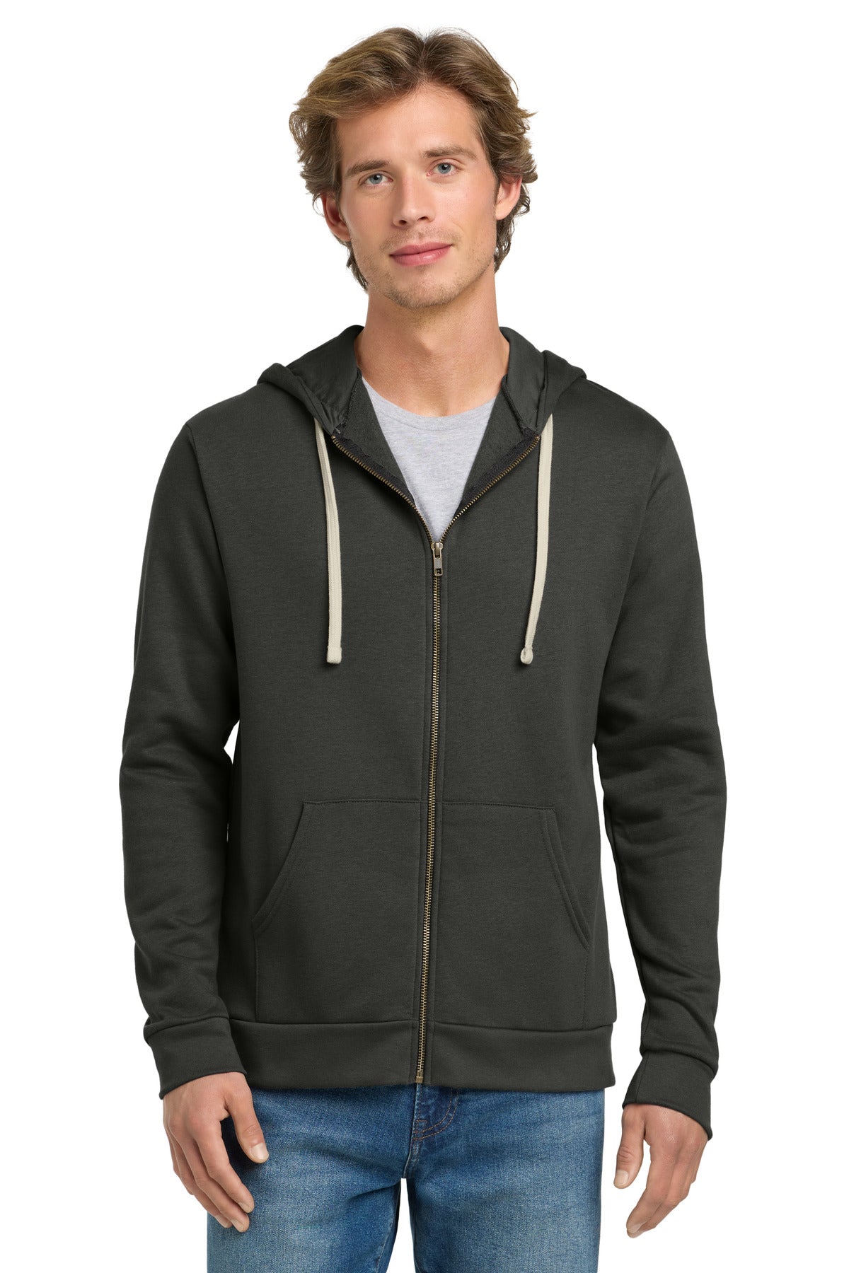 Next Level Apparel® Adult Santa Barbara Zip Hoodie NL9602