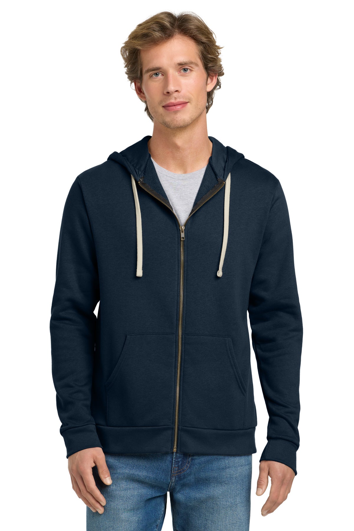 Next Level Apparel® Adult Santa Barbara Zip Hoodie NL9602