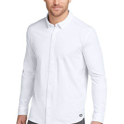 OGIO  ®   Code Stretch Long Sleeve Button-Up. OG145