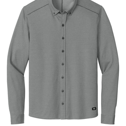 OGIO  ®   Code Stretch Long Sleeve Button-Up. OG145