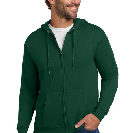 Hanes ®  - EcoSmart ®  Full-Zip Hooded Sweatshirt. P180