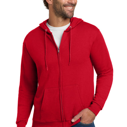 Hanes ®  - EcoSmart ®  Full-Zip Hooded Sweatshirt. P180